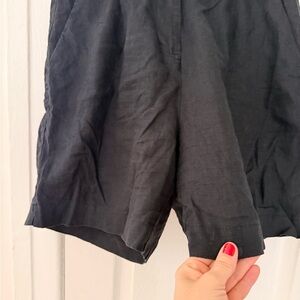 Frank & Oak Black Women's Bermuda Shorts